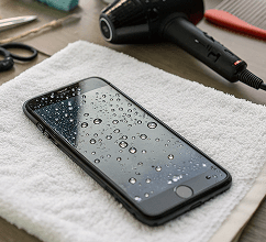 Чистка и восстановление после попадания влаги